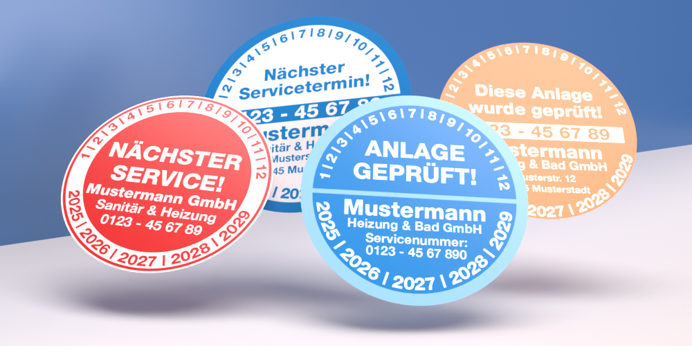 Prüfplaketten Prüfplaketten